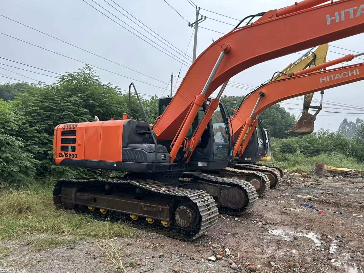 Used excavator second hand HITACHI ZX200-5G - Багер гасеничар: слика 4 Used excavator second hand HITACHI ZX200-5G - Багер гасеничар: слика 4