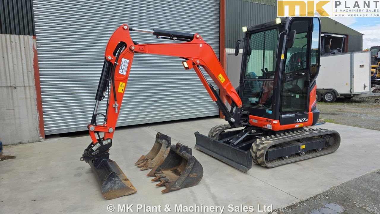 KUBOTA U27-4 - Мини багер: слика 1 KUBOTA U27-4 - Мини багер: слика 1