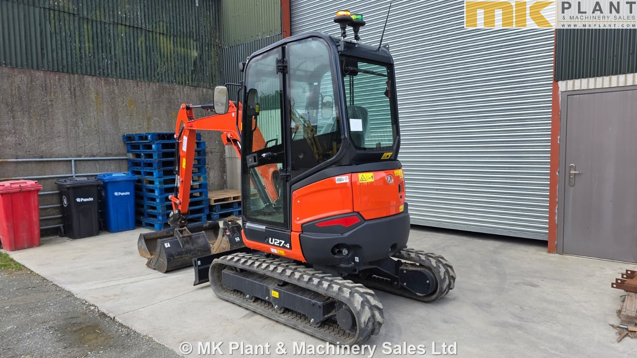 KUBOTA U27-4 - Мини багер: слика 3 KUBOTA U27-4 - Мини багер: слика 3