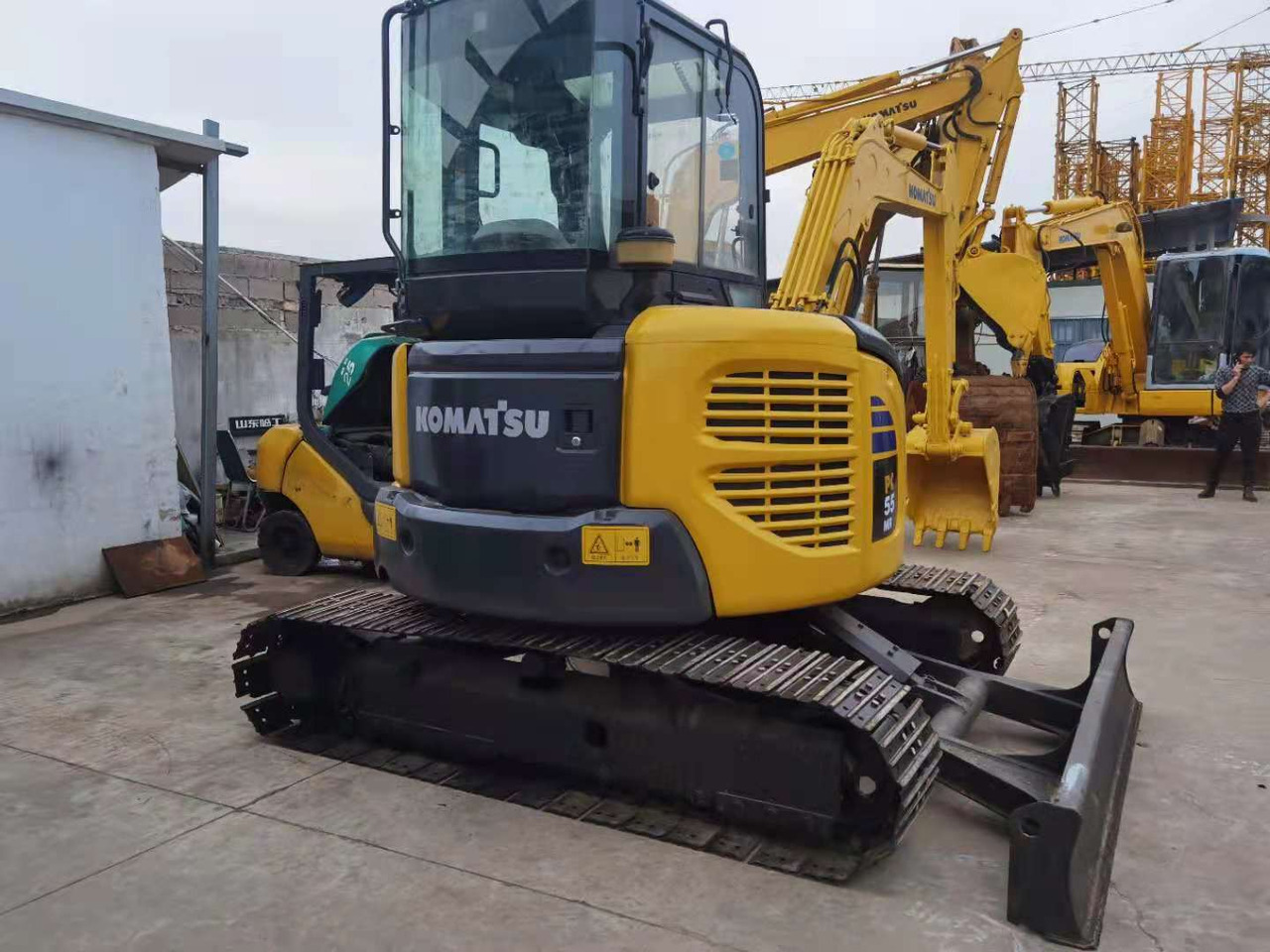 KOMATSU PC55 - Багер гасеничар: слика 1 KOMATSU PC55 - Багер гасеничар: слика 1
