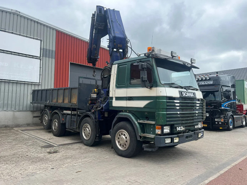 Scania R143-400 V8 143 v8 - Камион со кран: слика 2 Scania R143-400 V8 143 v8 - Камион со кран: слика 2