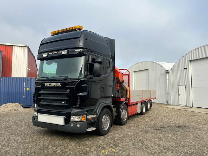Scania R580 V8 Scania R580 v8 8x2 - Камион со кран: слика 1 Scania R580 V8 Scania R580 v8 8x2 - Камион со кран: слика 1