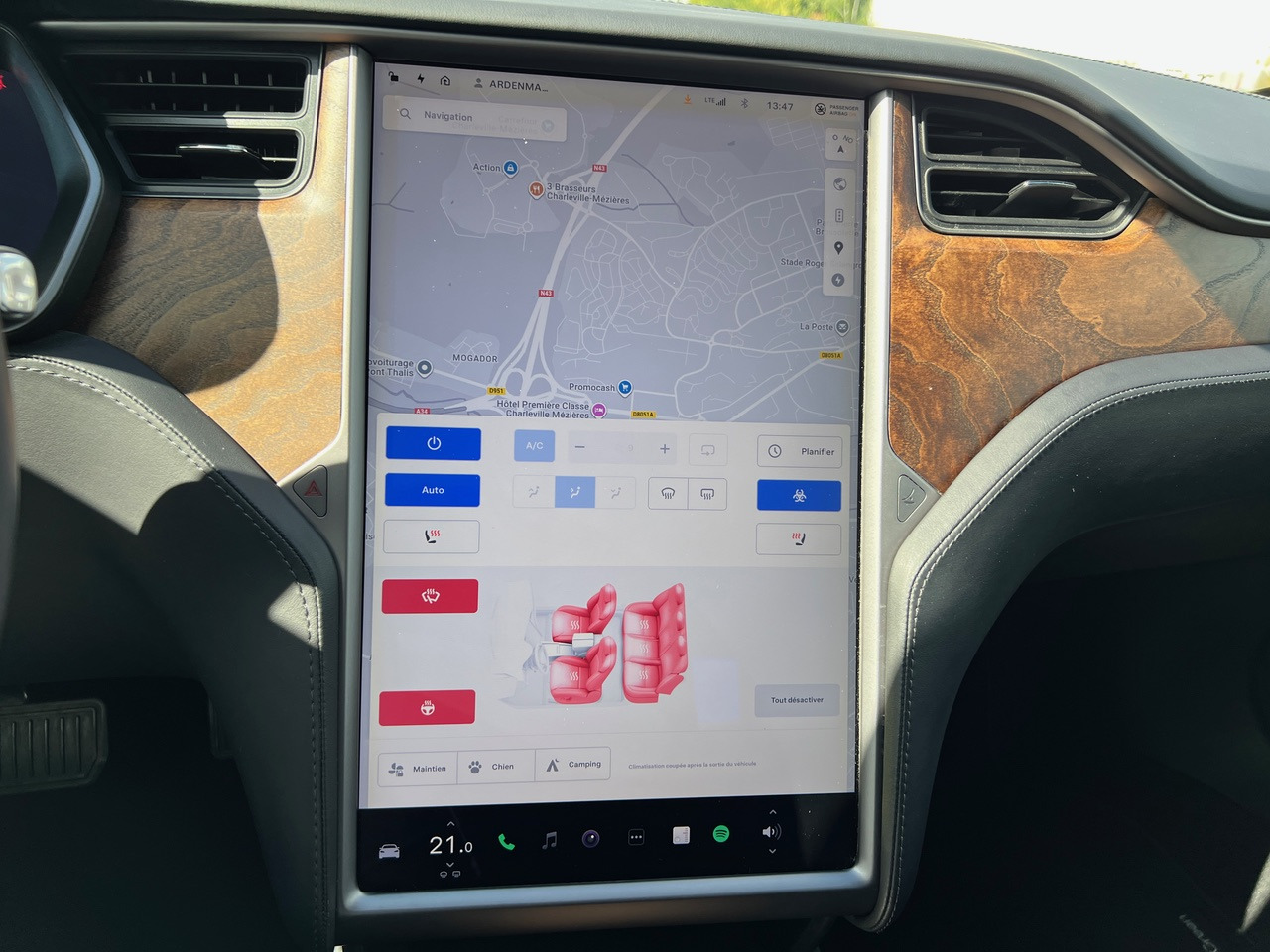 TESLA Model S 75D -Capacité de conduite autonome – Phase 2 – 93% SOH - Седан: слика 5 TESLA Model S 75D -Capacité de conduite autonome – Phase 2 – 93% SOH - Седан: слика 5