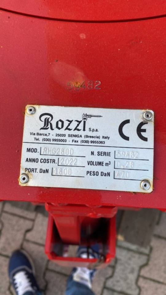 POLIPO MARCA ROZZI A 6 PALE PIU ROTORE ROZZI - Фаќалка: слика 2 POLIPO MARCA ROZZI A 6 PALE PIU ROTORE ROZZI - Фаќалка: слика 2