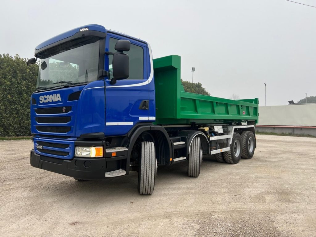 SCANIA G450 SCARRABILE - Камион со кука за подигање: слика 1 SCANIA G450 SCARRABILE - Камион со кука за подигање: слика 1