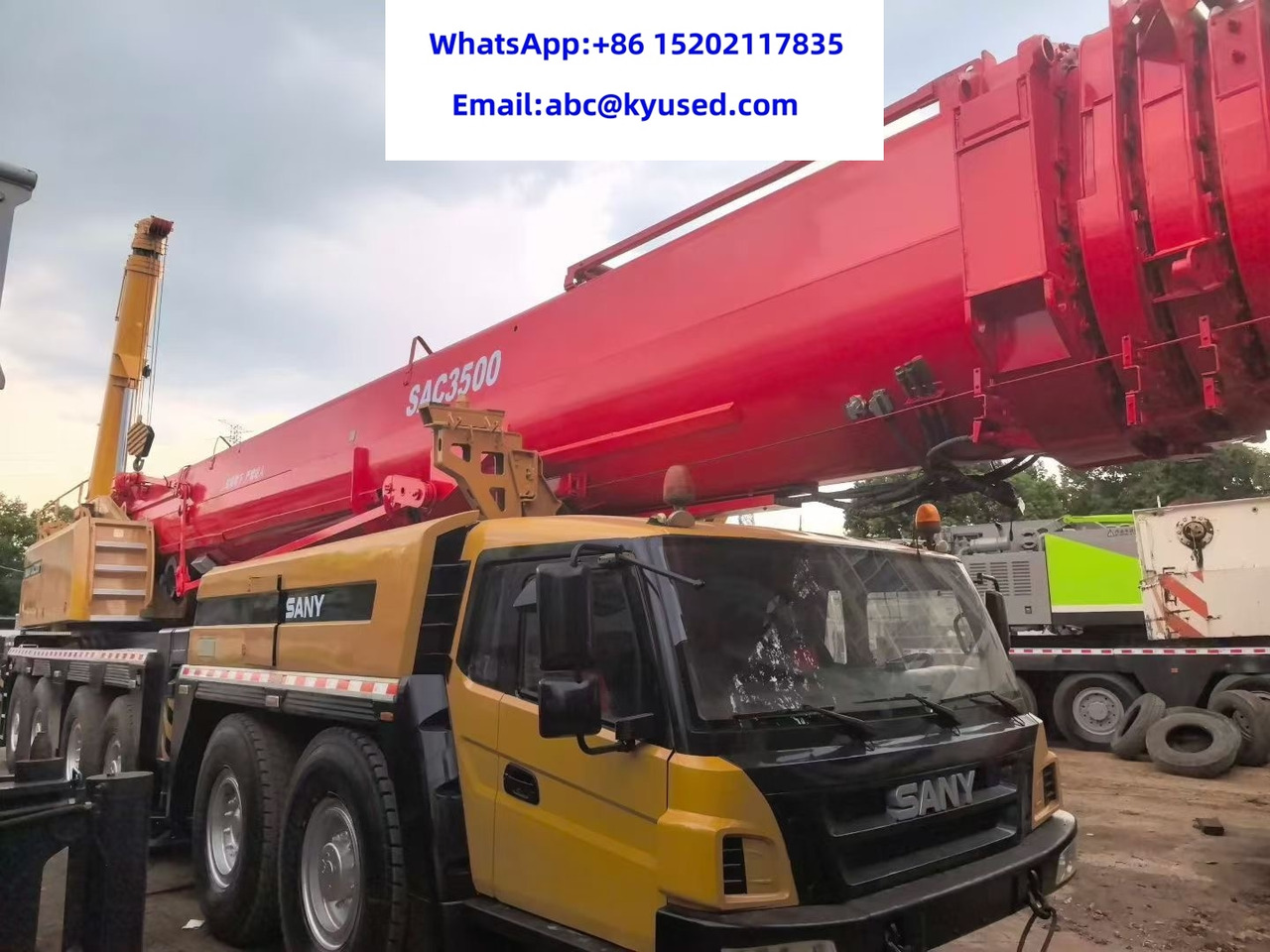 SANY SAC3500 - Мобилен кран: слика 2 SANY SAC3500 - Мобилен кран: слика 2