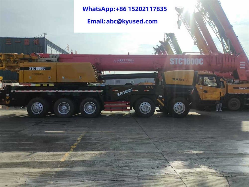 SANY STC1000 STC1300 STC1600 100T 130T 160TON TRUCK MOBILE CRANE - Мобилен кран: слика 4 SANY STC1000 STC1300 STC1600 100T 130T 160TON TRUCK MOBILE CRANE - Мобилен кран: слика 4