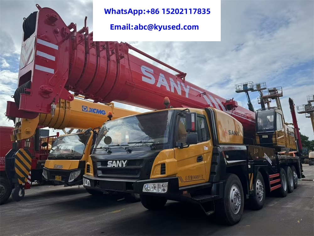 SANY STC1000 STC1300 STC1600 100T 130T 160TON TRUCK MOBILE CRANE - Мобилен кран: слика 1 SANY STC1000 STC1300 STC1600 100T 130T 160TON TRUCK MOBILE CRANE - Мобилен кран: слика 1