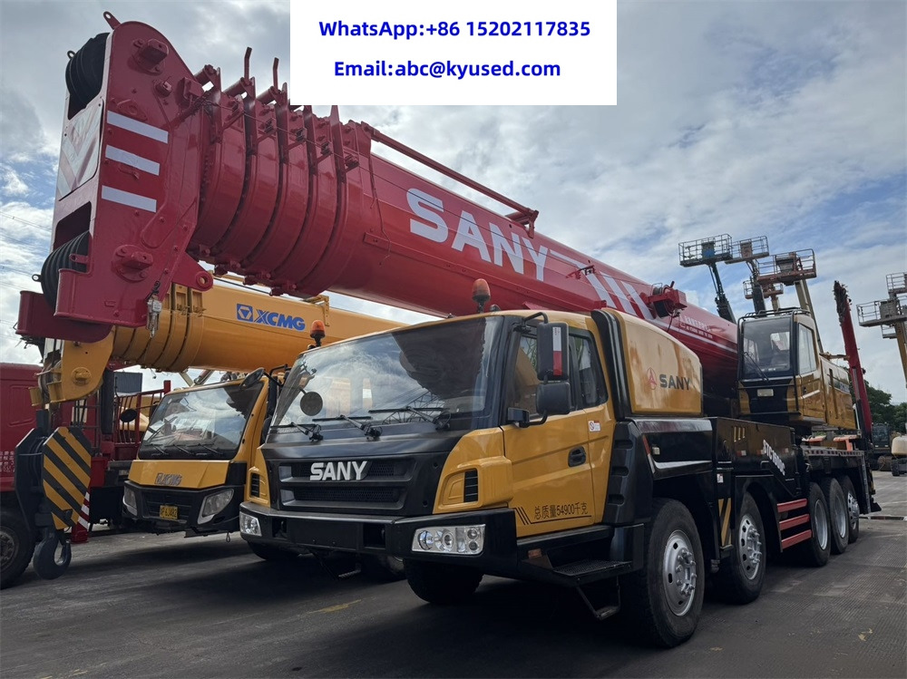 SANY STC1000 STC750 STC500 STC250 STC1300 STC1600 STC800 STC1600 100TON 130T 160T 50T 75T 80TON TRUCK CRANE - Мобилен кран: слика 2 SANY STC1000 STC750 STC500 STC250 STC1300 STC1600 STC800 STC1600 100TON 130T 160T 50T 75T 80TON TRUCK CRANE - Мобилен кран: слика 2