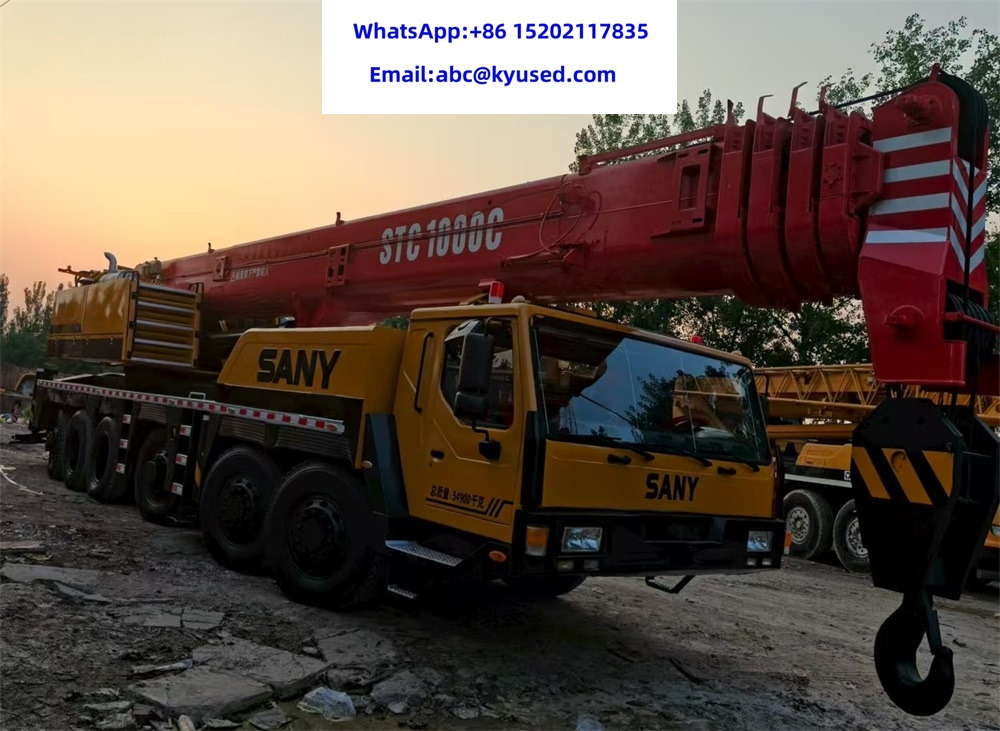 SANY STC1000 STC800 STC750 STC500 STC250 STC350 25TON 35TON 50TON 70TON 75TON 80TON 100TON - Мобилен кран: слика 2 SANY STC1000 STC800 STC750 STC500 STC250 STC350 25TON 35TON 50TON 70TON 75TON 80TON 100TON - Мобилен кран: слика 2