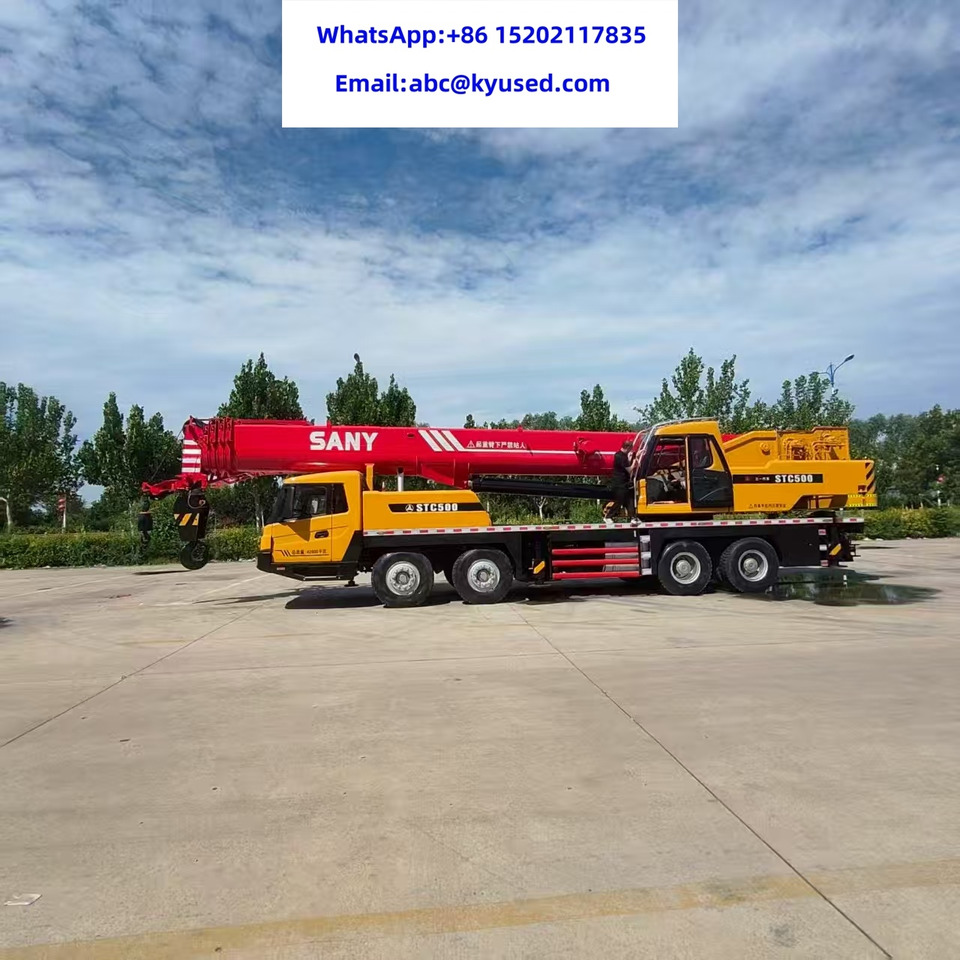 SANY STC500 - Мобилен кран: слика 4 SANY STC500 - Мобилен кран: слика 4