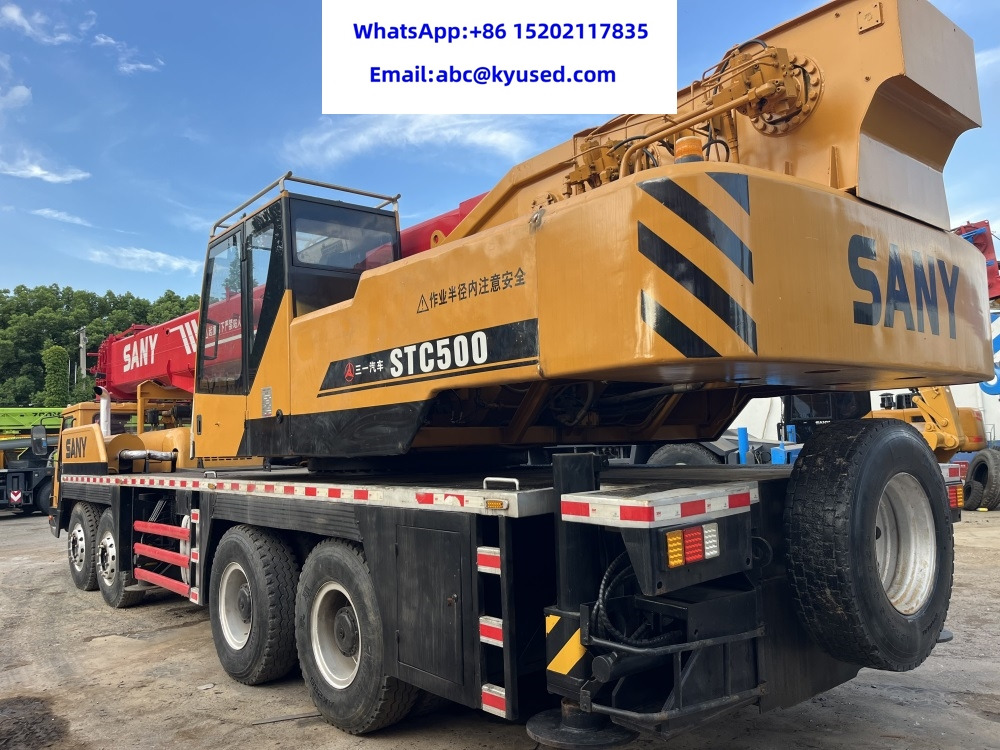 SANY STC500 STC250 STC750 STC800 50TON 25TON 75TON 80TON CRANE - Мобилен кран: слика 4 SANY STC500 STC250 STC750 STC800 50TON 25TON 75TON 80TON CRANE - Мобилен кран: слика 4