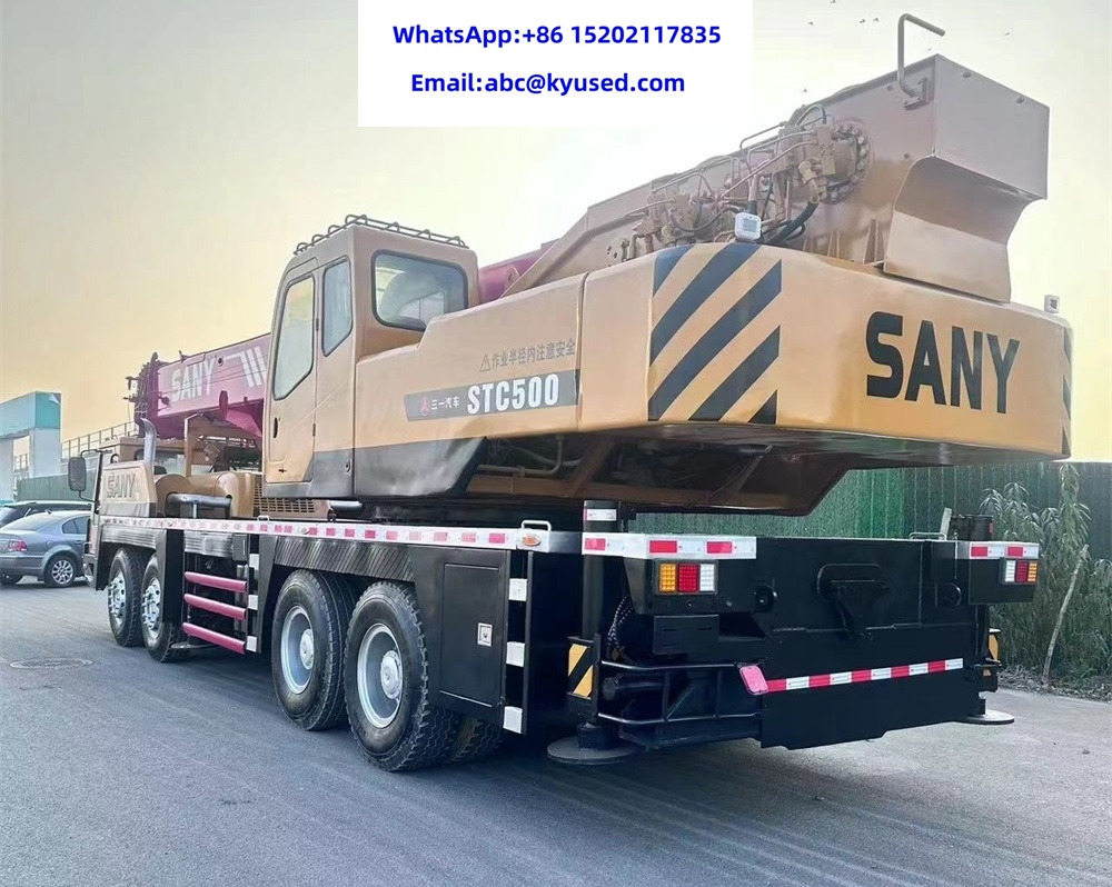 SANY STC500 STC750 STC800 STC1000 STC250 25TON 50TON 75T 80T 100T - Мобилен кран: слика 3 SANY STC500 STC750 STC800 STC1000 STC250 25TON 50TON 75T 80T 100T - Мобилен кран: слика 3