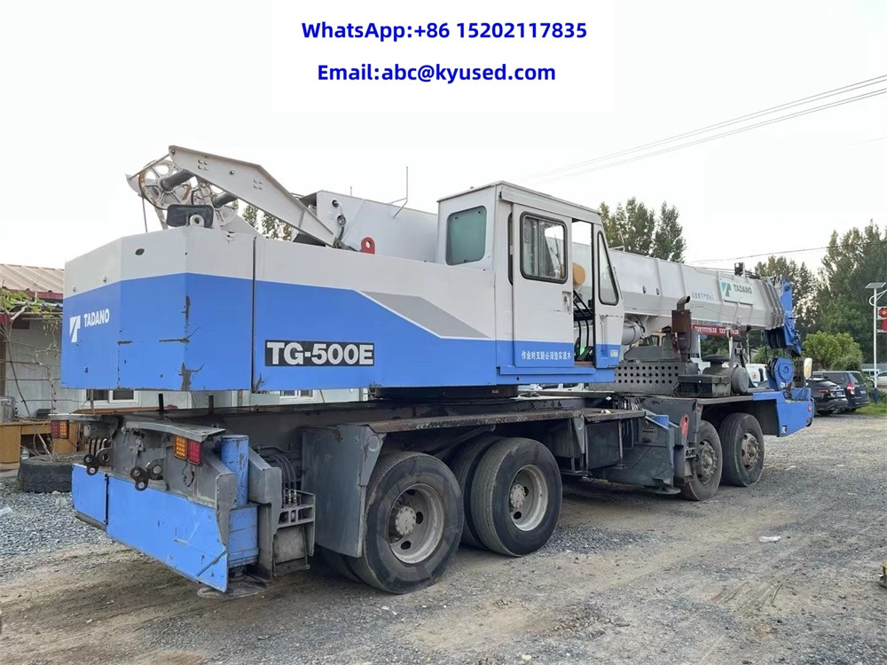 TADANO TG500E TG700E TG1000 TG250E TL250E TL300E 25TON 35TON 50TON 70TON 100TON - Мобилен кран: слика 5 TADANO TG500E TG700E TG1000 TG250E TL250E TL300E 25TON 35TON 50TON 70TON 100TON - Мобилен кран: слика 5