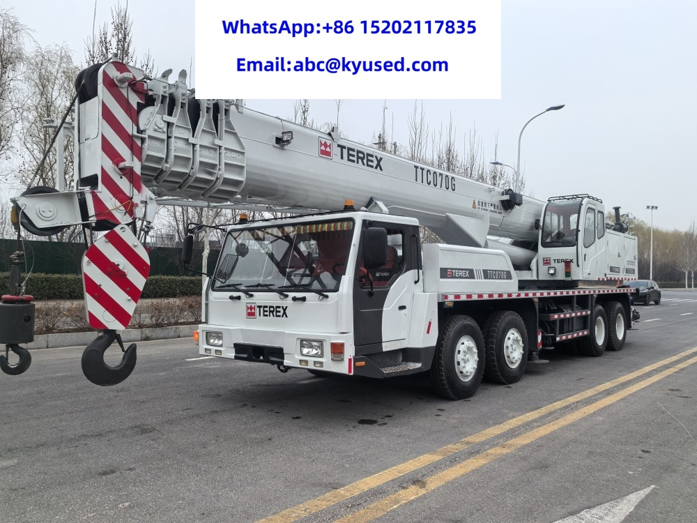 TEREX TTC070G QY70K XCT70 QY70KC ZTC700V TG700E NK700E 70ton - Мобилен кран: слика 1 TEREX TTC070G QY70K XCT70 QY70KC ZTC700V TG700E NK700E 70ton - Мобилен кран: слика 1