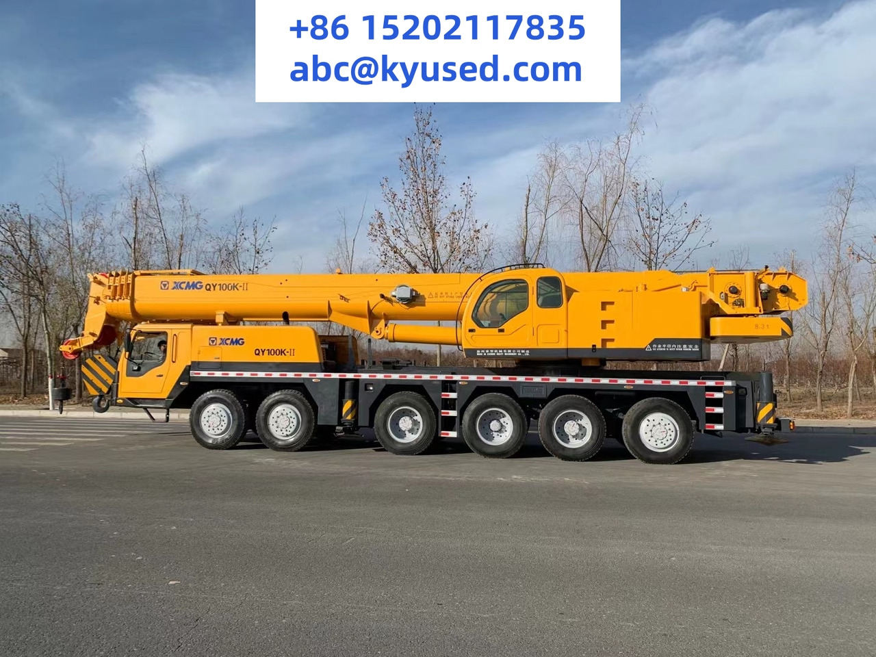 XCMG QY100K - Мобилен кран: слика 3 XCMG QY100K - Мобилен кран: слика 3