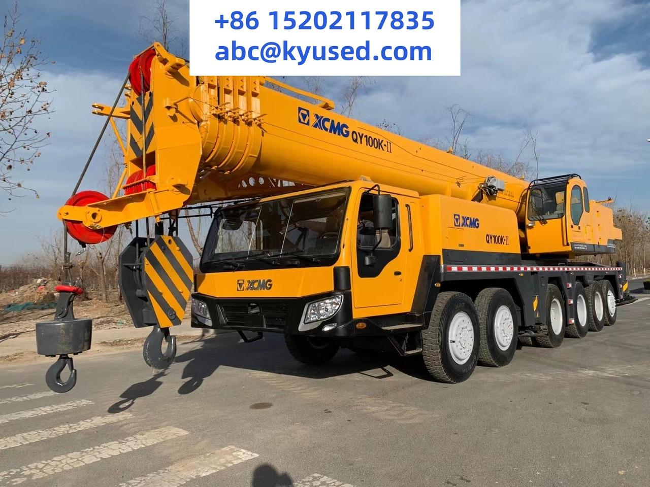 XCMG QY100K - Мобилен кран: слика 1 XCMG QY100K - Мобилен кран: слика 1