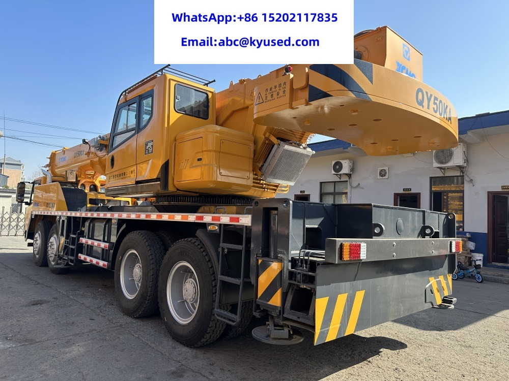 XCMG QY50KA XCT50 QY50KC QY55KC 55TON 50TON 25TON 35TON QY70KC 70TON XCT80 80TON - Мобилен кран: слика 2 XCMG QY50KA XCT50 QY50KC QY55KC 55TON 50TON 25TON 35TON QY70KC 70TON XCT80 80TON - Мобилен кран: слика 2