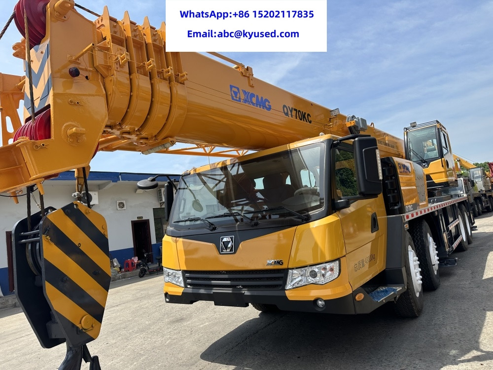 XCMG QY70K QY70KC QY70K-II XCT70 QY75K XCT75 QY50KC QY50K 50ton 70ton 75t 55ton 100ton 130ton 160ton truck crane - Мобилен кран: слика 1 XCMG QY70K QY70KC QY70K-II XCT70 QY75K XCT75 QY50KC QY50K 50ton 70ton 75t 55ton 100ton 130ton 160ton truck crane - Мобилен кран: слика 1
