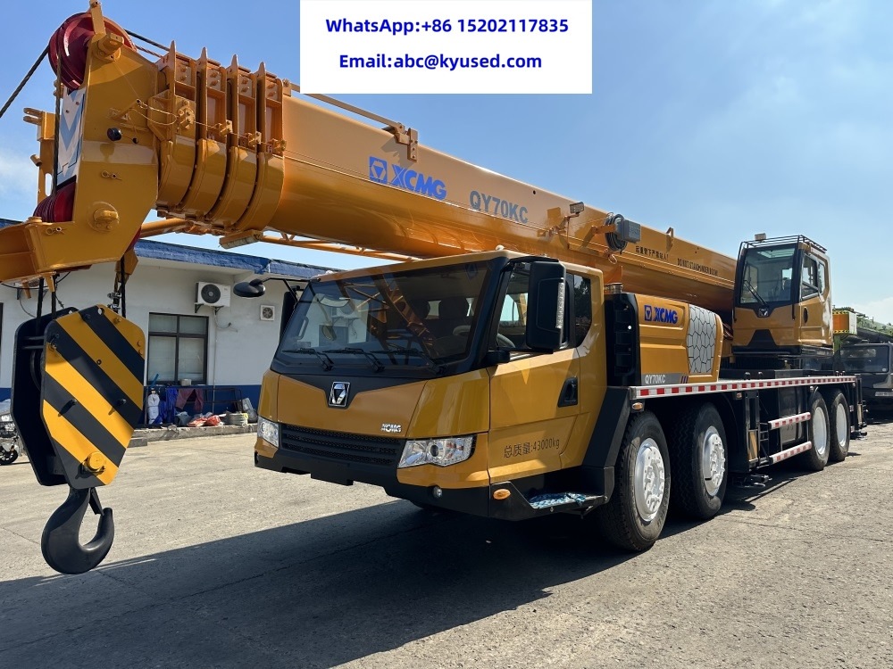 XCMG QY70KC QY50KC QY70KA XCT70 QY100K 25TON 50TON 70TON 80TON 100T - Мобилен кран: слика 1 XCMG QY70KC QY50KC QY70KA XCT70 QY100K 25TON 50TON 70TON 80TON 100T - Мобилен кран: слика 1