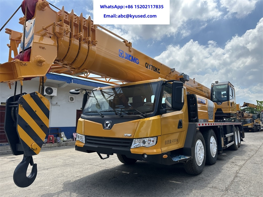 XCMG QY70KC QY70KA XCT70 QY70K QY70K-1 70ton truck mobile crane - Мобилен кран: слика 1 XCMG QY70KC QY70KA XCT70 QY70K QY70K-1 70ton truck mobile crane - Мобилен кран: слика 1