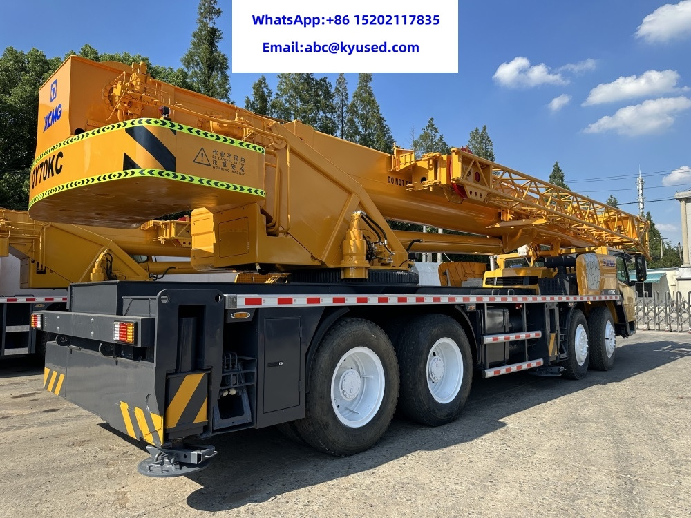 Мобилен кран XCMG QY70KC XCT70 QY75K QY50KC XCT50 XCT55 55T 60T 70TON TRUCK CRANE: слика 8