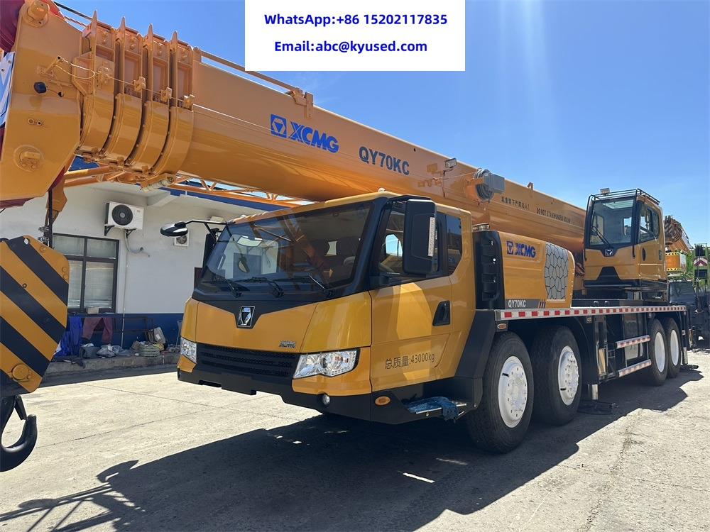 XCMG QY70KC XCT70 QY75KC XCT75 QY100K QY130K QY50KC QY160K 25TON QY25K XCT25 30TON QY35K5C 35TON 50T 70TON 75T 100T 130T 160T - Мобилен кран: слика 1 XCMG QY70KC XCT70 QY75KC XCT75 QY100K QY130K QY50KC QY160K 25TON QY25K XCT25 30TON QY35K5C 35TON 50T 70TON 75T 100T 130T 160T - Мобилен кран: слика 1