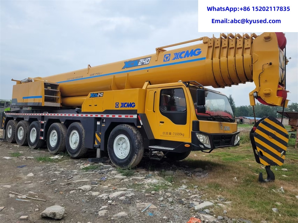 XCMG XCA240 QAY240 XCT240 240TON 250TON 260TON 300TON - Кран за секакви терени: слика 1 XCMG XCA240 QAY240 XCT240 240TON 250TON 260TON 300TON - Кран за секакви терени: слика 1