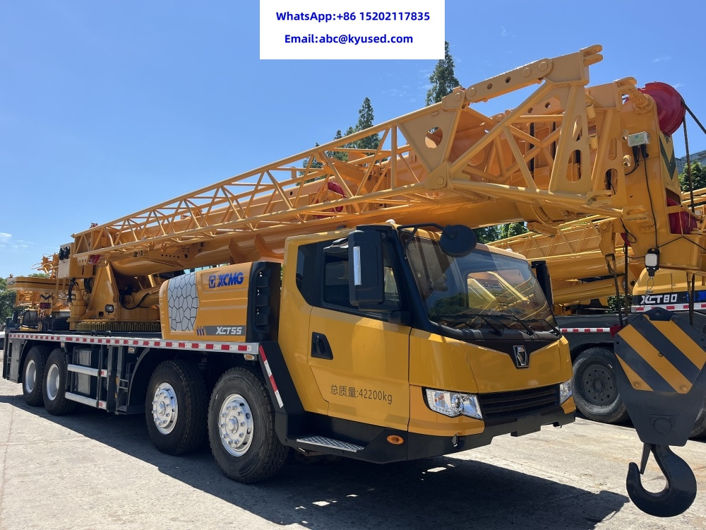 XCMG XCT55 XCT60 XCT70 XCT80 XCT50 50TON 55TON 60T 70T 80T - Мобилен кран: слика 5 XCMG XCT55 XCT60 XCT70 XCT80 XCT50 50TON 55TON 60T 70T 80T - Мобилен кран: слика 5