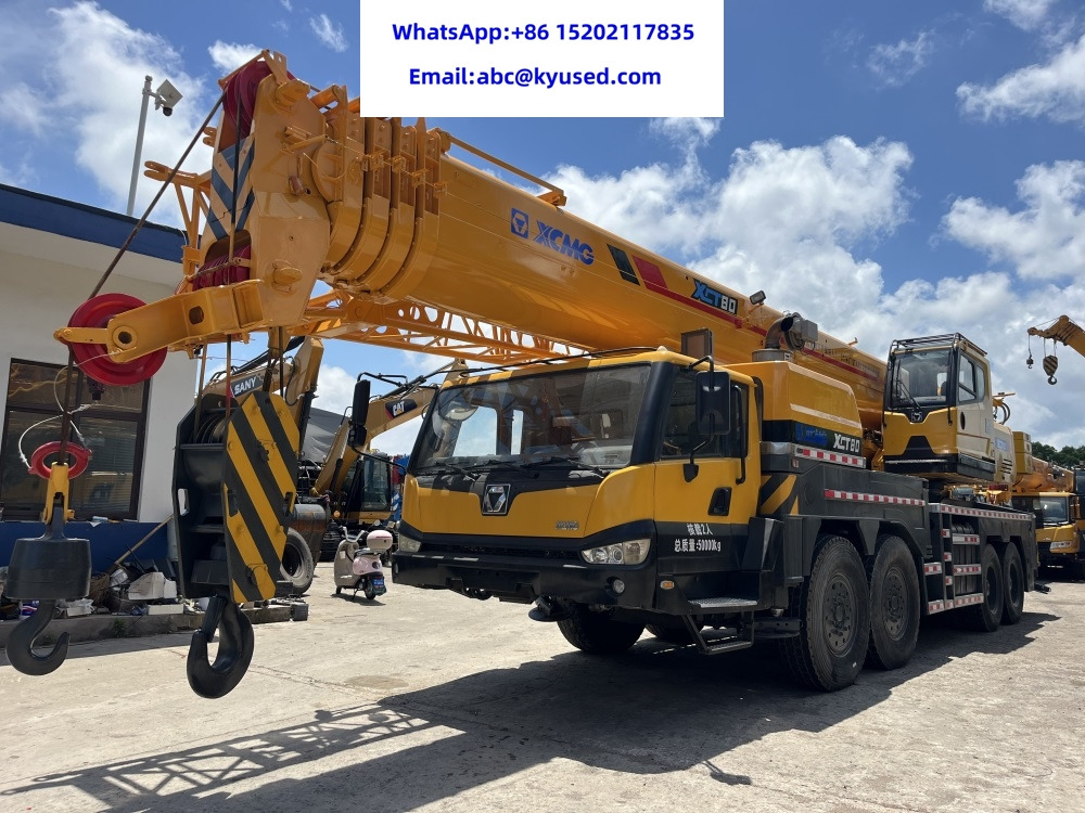 XCMG XCT80 XCT80L5 QY80K XCT85 XCT90 80TONS 85TON 90TON CRANE - Мобилен кран: слика 2 XCMG XCT80 XCT80L5 QY80K XCT85 XCT90 80TONS 85TON 90TON CRANE - Мобилен кран: слика 2