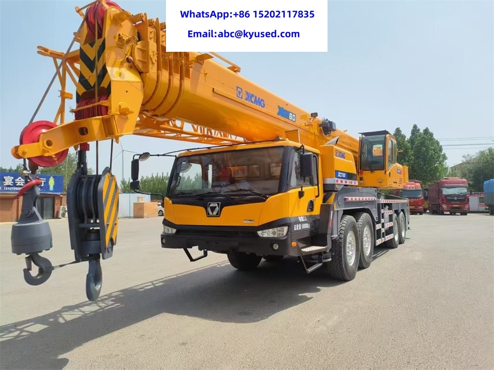 XCMG XCT80 XCT80L5 XCT100 XCT70 XCT50 XCT25 80TON 25T 50TON 70T 100TON - Мобилен кран: слика 1 XCMG XCT80 XCT80L5 XCT100 XCT70 XCT50 XCT25 80TON 25T 50TON 70T 100TON - Мобилен кран: слика 1