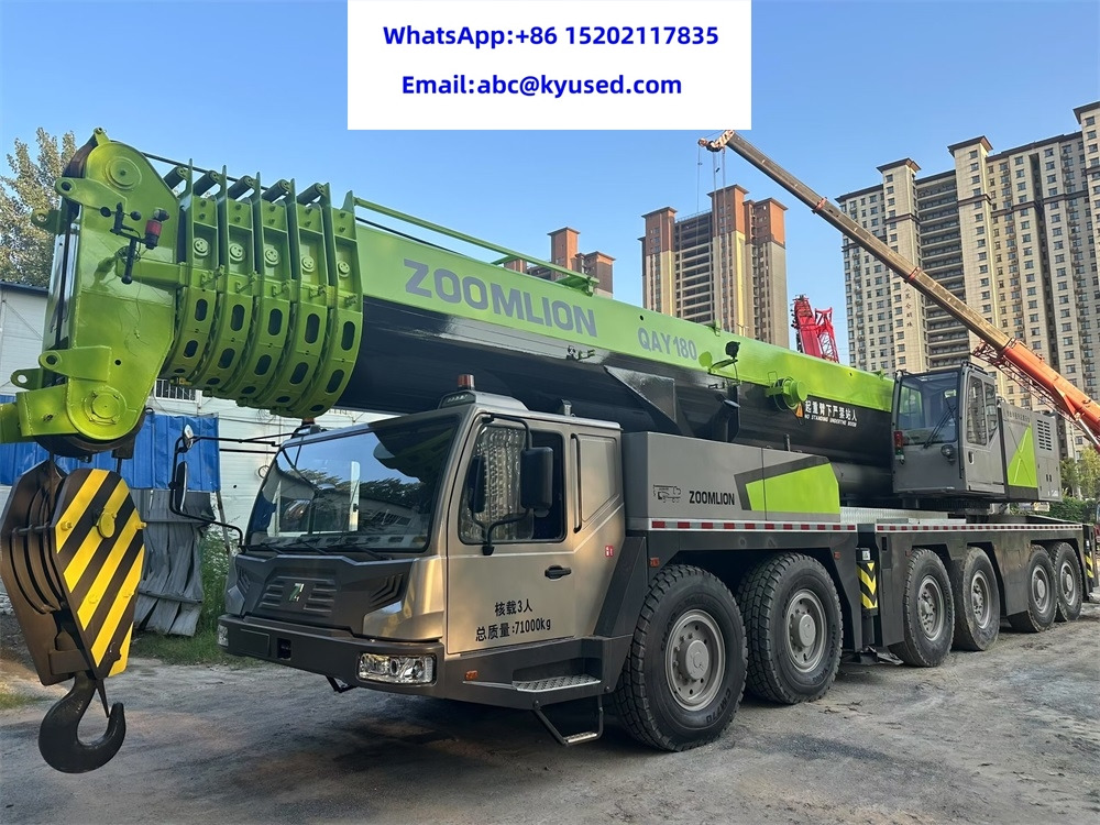 ZOOMLION QAY180 - Мобилен кран: слика 1 ZOOMLION QAY180 - Мобилен кран: слика 1