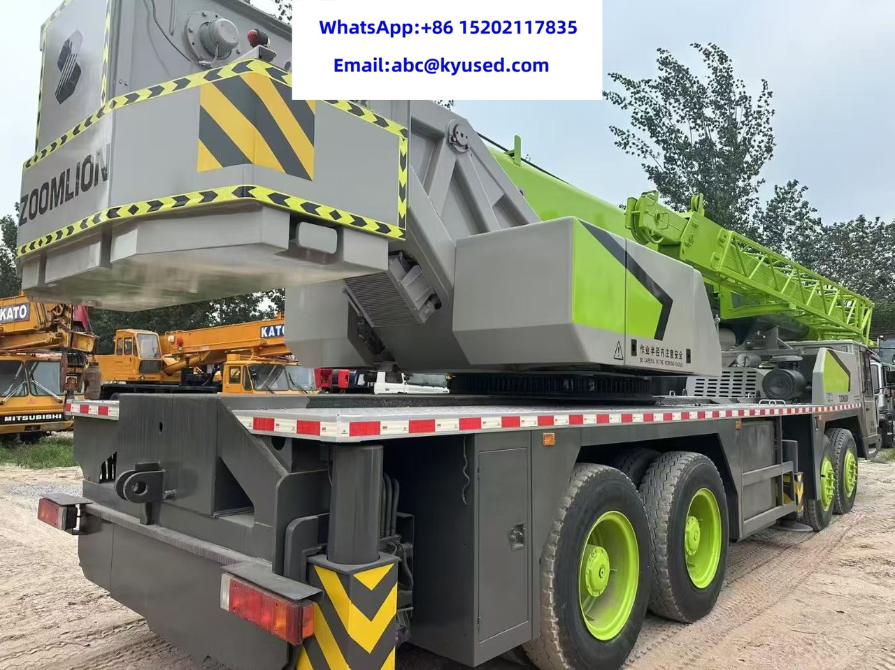 ZOOMLION QY70V ZTC700V QY80V ZTC800V 70TON 80TON CRANE - Мобилен кран: слика 2 ZOOMLION QY70V ZTC700V QY80V ZTC800V 70TON 80TON CRANE - Мобилен кран: слика 2