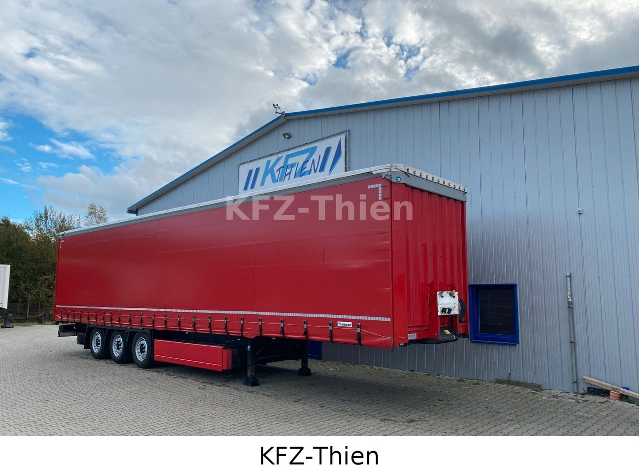 Krone SDP27 | Liftachse, BPW, Bordwände, Palettenkaste - Полуприколка со церада: слика 3 Krone SDP27 | Liftachse, BPW, Bordwände, Palettenkaste - Полуприколка со церада: слика 3