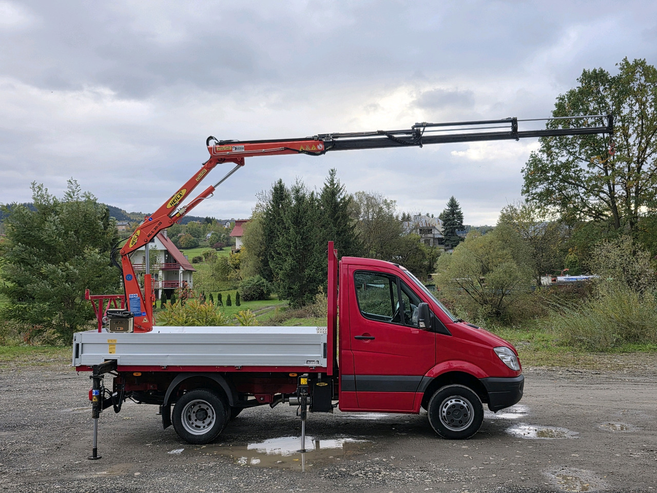 Mercedes-Benz Sprinter 418 CDI Skrzynia +HDS 10.5 M +Pilot ! 87000km ! - Комбе со отворен сандак: слика 3 Mercedes-Benz Sprinter 418 CDI Skrzynia +HDS 10.5 M +Pilot ! 87000km ! - Комбе со отворен сандак: слика 3