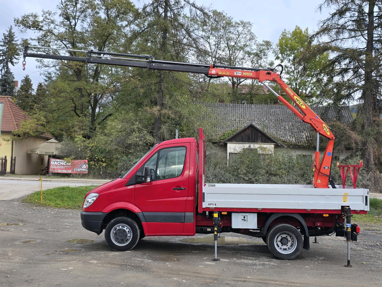 Mercedes-Benz Sprinter 418 CDI Skrzynia +HDS 10.5 M +Pilot ! 87000km ! - Комбе со отворен сандак: слика 4 Mercedes-Benz Sprinter 418 CDI Skrzynia +HDS 10.5 M +Pilot ! 87000km ! - Комбе со отворен сандак: слика 4
