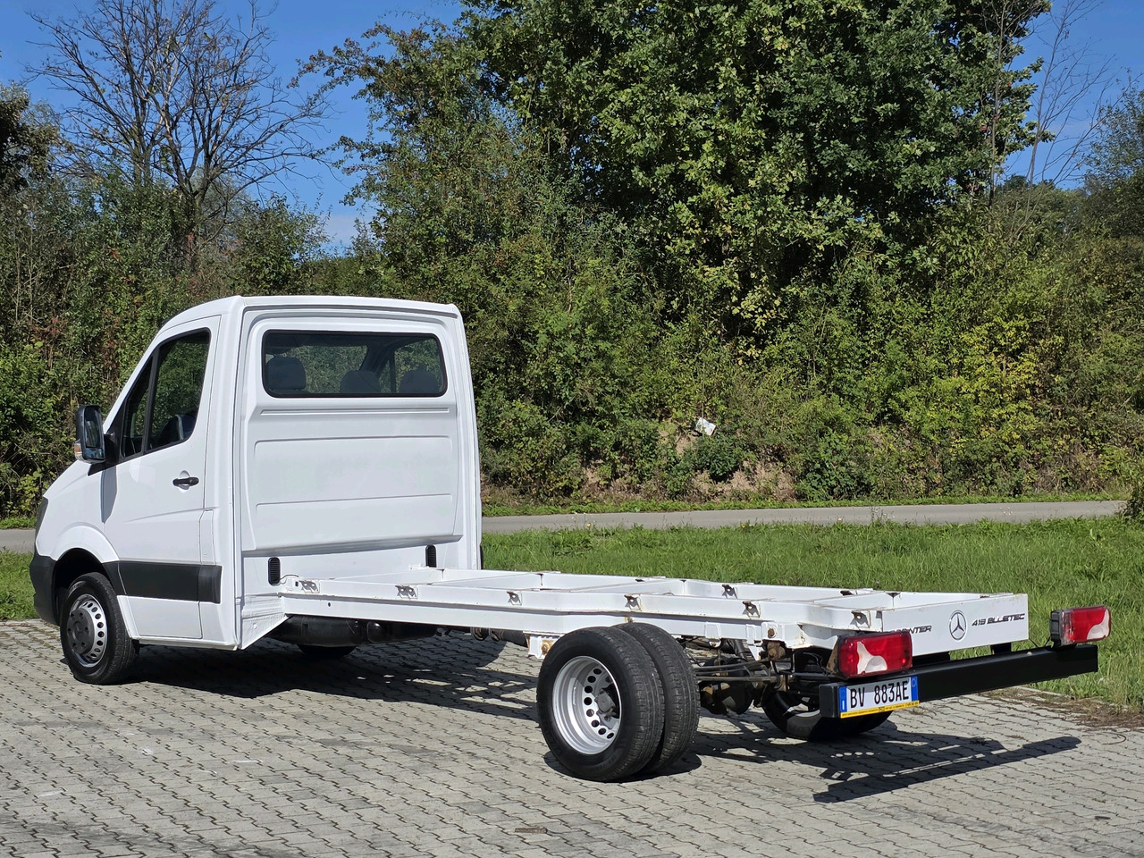 Mercedes-Benz Sprinter 419 CDI Rama Max ! 3.0 CDI ! Klima ! Bez Korozji ! - Комбе со отворен сандак: слика 3 Mercedes-Benz Sprinter 419 CDI Rama Max ! 3.0 CDI ! Klima ! Bez Korozji ! - Комбе со отворен сандак: слика 3