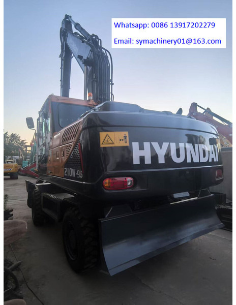 Hyundai R210W-9S - Багер на тркала: слика 1 Hyundai R210W-9S - Багер на тркала: слика 1