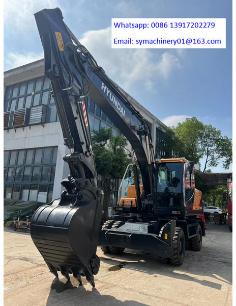 Hyundai R210W-9S - Багер на тркала: слика 2 Hyundai R210W-9S - Багер на тркала: слика 2