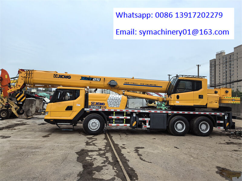XCMG XCT25 QY25 QY50 QY70 - Кран за секакви терени: слика 2 XCMG XCT25 QY25 QY50 QY70 - Кран за секакви терени: слика 2