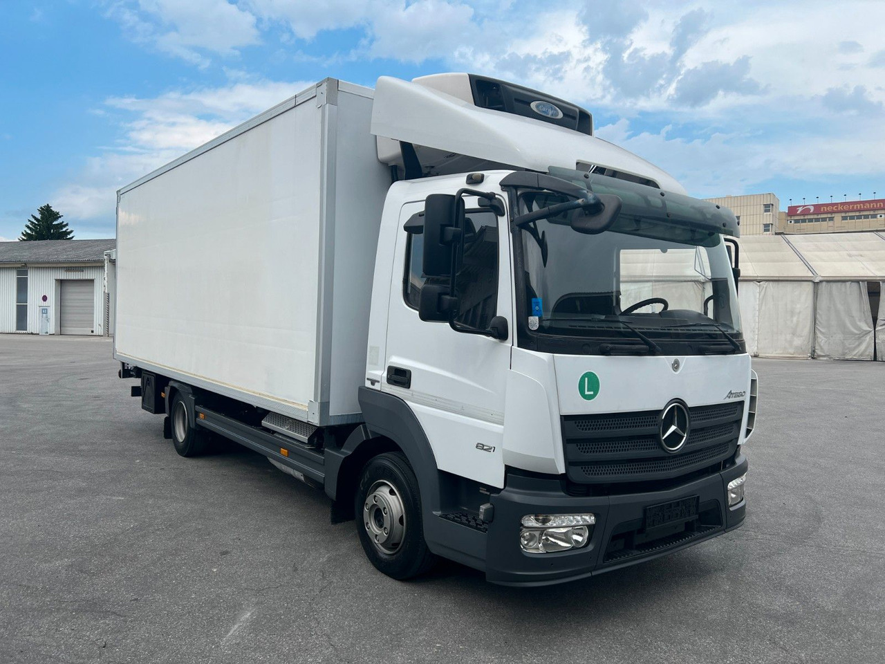 Mercedes-Benz Atego 8.21 Kühlkoffer LBW | Klima | Tempo | Dif - Камион ладилник: слика 1 Mercedes-Benz Atego 8.21 Kühlkoffer LBW | Klima | Tempo | Dif - Камион ладилник: слика 1