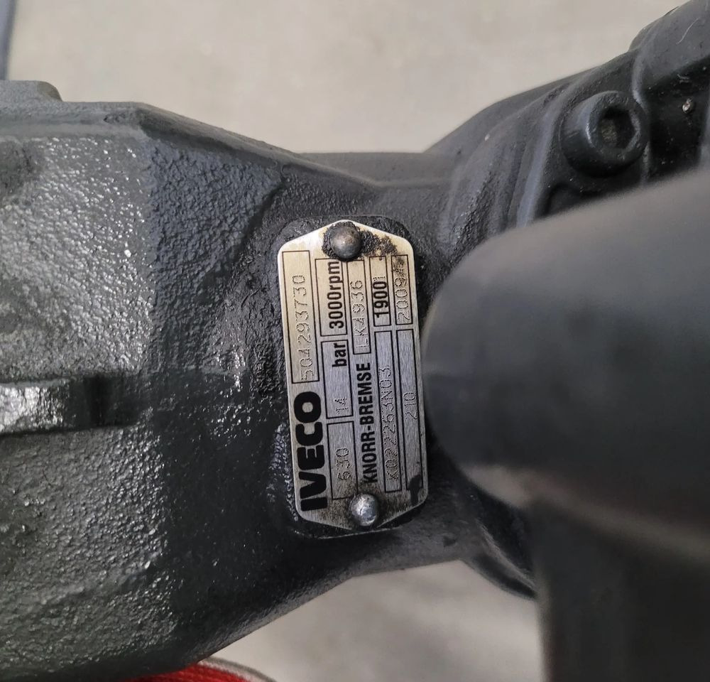 KOMPRESOR +WSPOMAGANIE IVECO STRALIS ORYGINAŁ 504293730 CHWALIM116 - Компресор на воздушна кочница за Камион: слика 4 KOMPRESOR +WSPOMAGANIE IVECO STRALIS ORYGINAŁ 504293730 CHWALIM116 - Компресор на воздушна кочница за Камион: слика 4