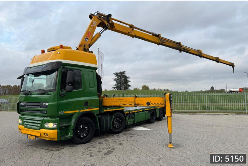 DAF CF 85.410 SC, Euro 5, 8x2 / Hiab 422 EP5 + Radio / 5x extendable - Камион со кран: слика 1 DAF CF 85.410 SC, Euro 5, 8x2 / Hiab 422 EP5 + Radio / 5x extendable - Камион со кран: слика 1