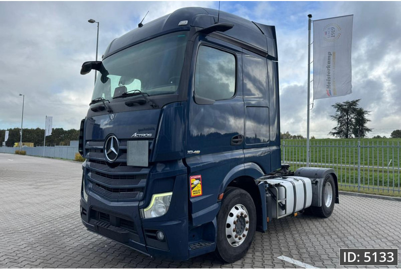 Mercedes-Benz Actros 1848 BigSpace, Euro 6, / Retarder / Standklima / Hydraulics / MP5, Intarder - Камион влекач: слика 1 Mercedes-Benz Actros 1848 BigSpace, Euro 6, / Retarder / Standklima / Hydraulics / MP5, Intarder - Камион влекач: слика 1