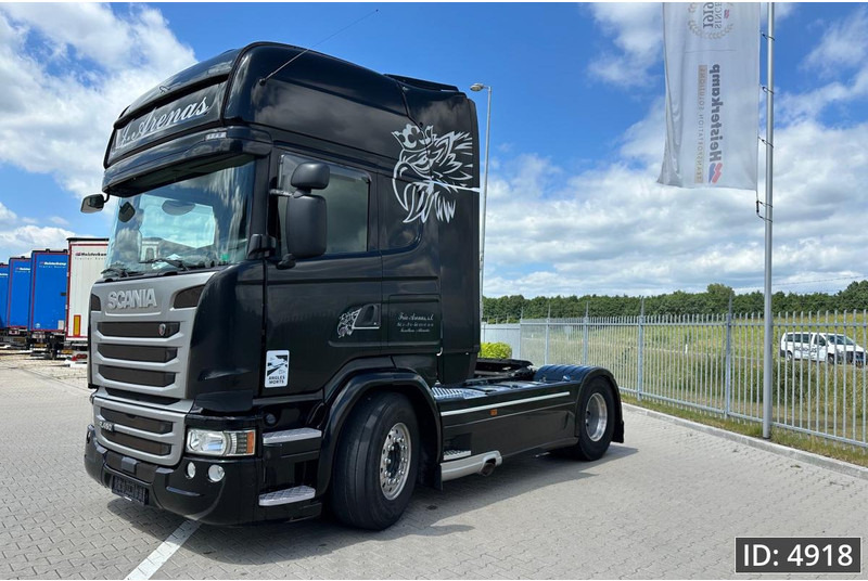 Scania R450 Topline, Euro 6, Retarder / Standklima / Fridge / 2 tanks, Intarder - Камион влекач: слика 1 Scania R450 Topline, Euro 6, Retarder / Standklima / Fridge / 2 tanks, Intarder - Камион влекач: слика 1