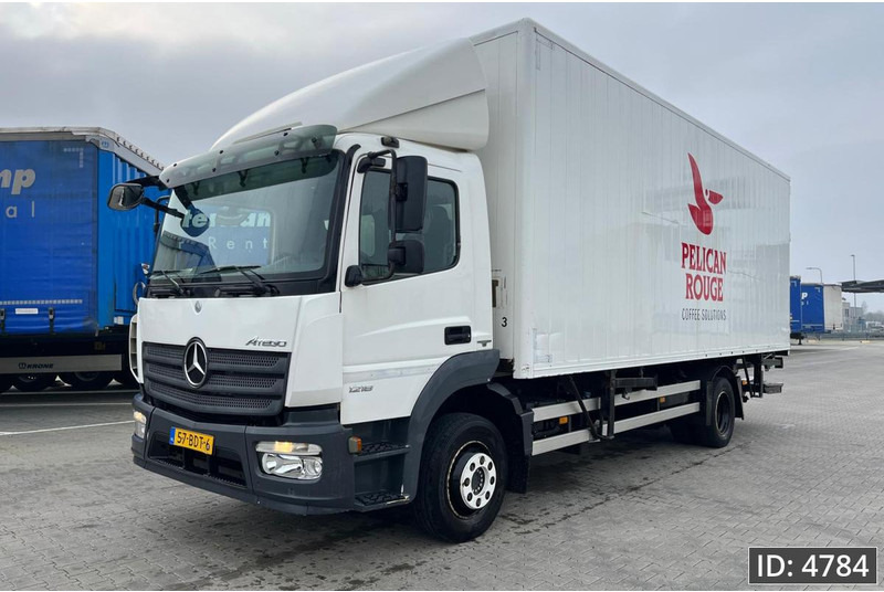 Mercedes-Benz Atego 1218 Day Cab, Euro 5, BDF / Automatic / standklima / DHOLLANDIA 2000KG - Транспортер на контејнер/ Камион со променливо тело: слика 4 Mercedes-Benz Atego 1218 Day Cab, Euro 5, BDF / Automatic / standklima / DHOLLANDIA 2000KG - Транспортер на контејнер/ Камион со променливо тело: слика 4