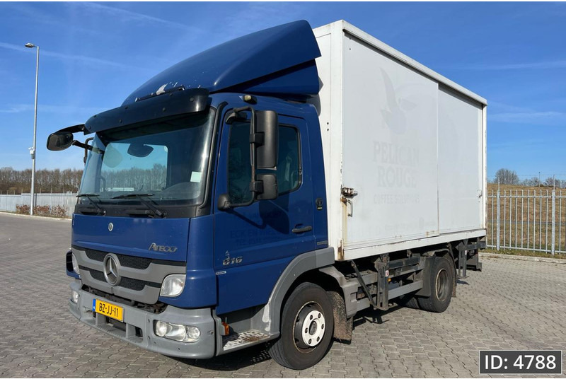 Mercedes-Benz Atego 816 Day Cab, Euro 5, BDF / EPS automatic / standklima / Hydraulic system - Транспортер на контејнер/ Камион со променливо тело: слика 1 Mercedes-Benz Atego 816 Day Cab, Euro 5, BDF / EPS automatic / standklima / Hydraulic system - Транспортер на контејнер/ Камион со променливо тело: слика 1