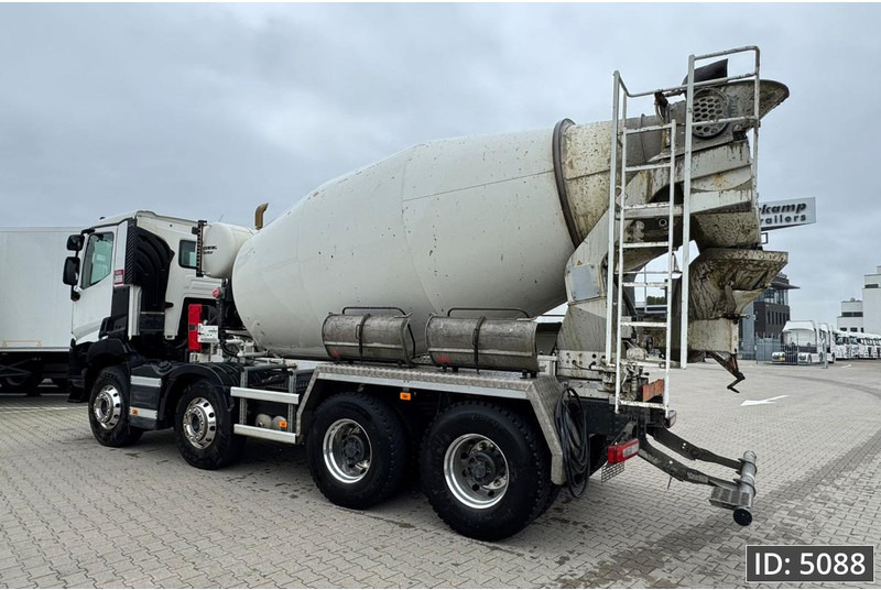 Renault C480 Day Cab, Euro 6, 8x4 / Full steel / 9m3 / TOP!! - Камион миксер за бетон: слика 2 Renault C480 Day Cab, Euro 6, 8x4 / Full steel / 9m3 / TOP!! - Камион миксер за бетон: слика 2