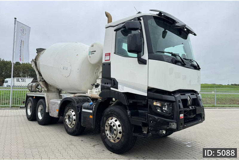 Renault C480 Day Cab, Euro 6, 8x4 / Full steel / 9m3 / TOP!! - Камион миксер за бетон: слика 4 Renault C480 Day Cab, Euro 6, 8x4 / Full steel / 9m3 / TOP!! - Камион миксер за бетон: слика 4