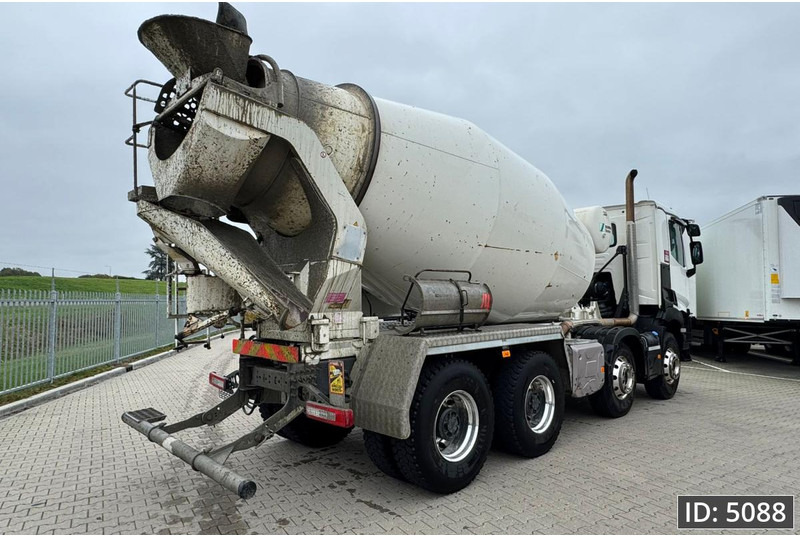 Renault C480 Day Cab, Euro 6, 8x4 / Full steel / 9m3 / TOP!! - Камион миксер за бетон: слика 3 Renault C480 Day Cab, Euro 6, 8x4 / Full steel / 9m3 / TOP!! - Камион миксер за бетон: слика 3